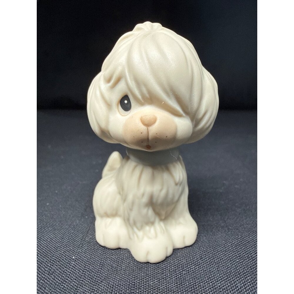 Precious Moments Shih Tzu Figurine "Hair Of The Dog" Resin Collectible